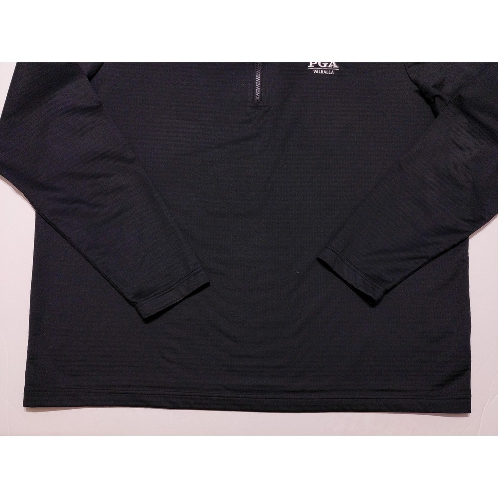 NIKE GOLF 1/2 Zip Pullover 2024 PGA Valhalla FD5837 Black XXL 2XL - Picture 9 of 10